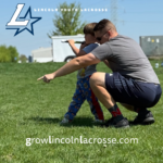 Micro player learning to shoot from Coach Nick.
