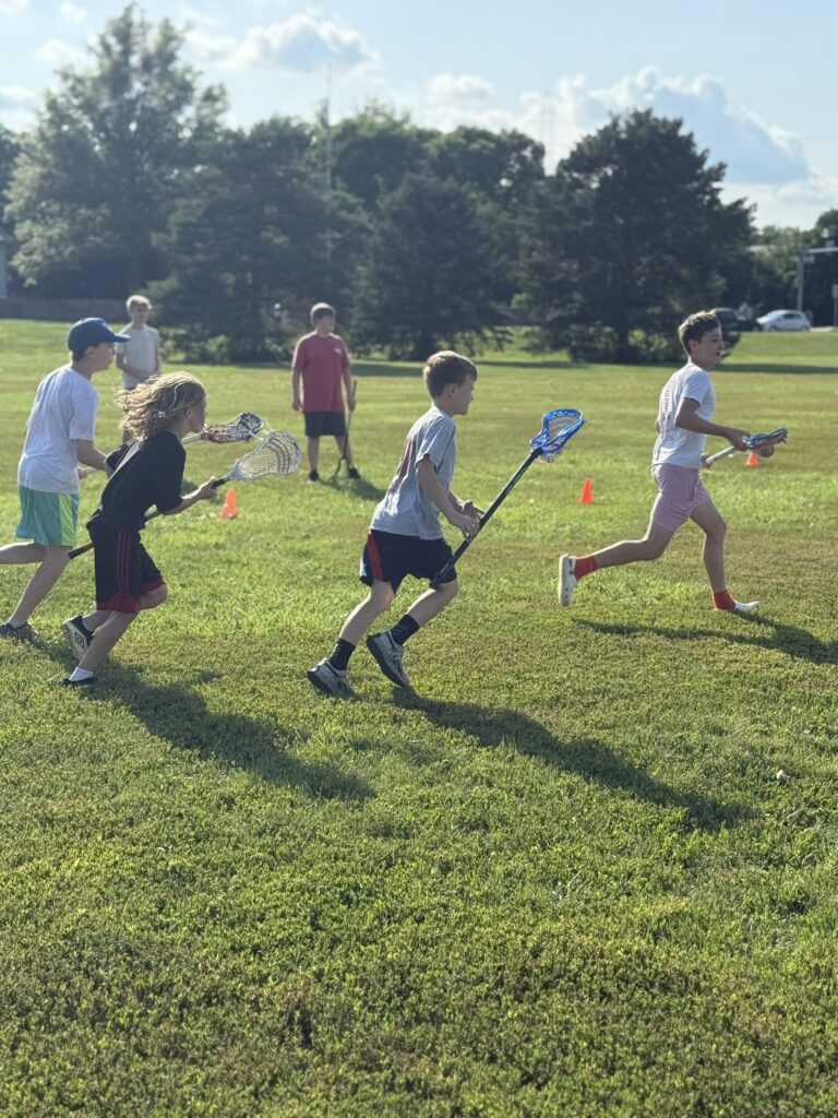 Jr Rampage players at Guerrilla Lacrosse