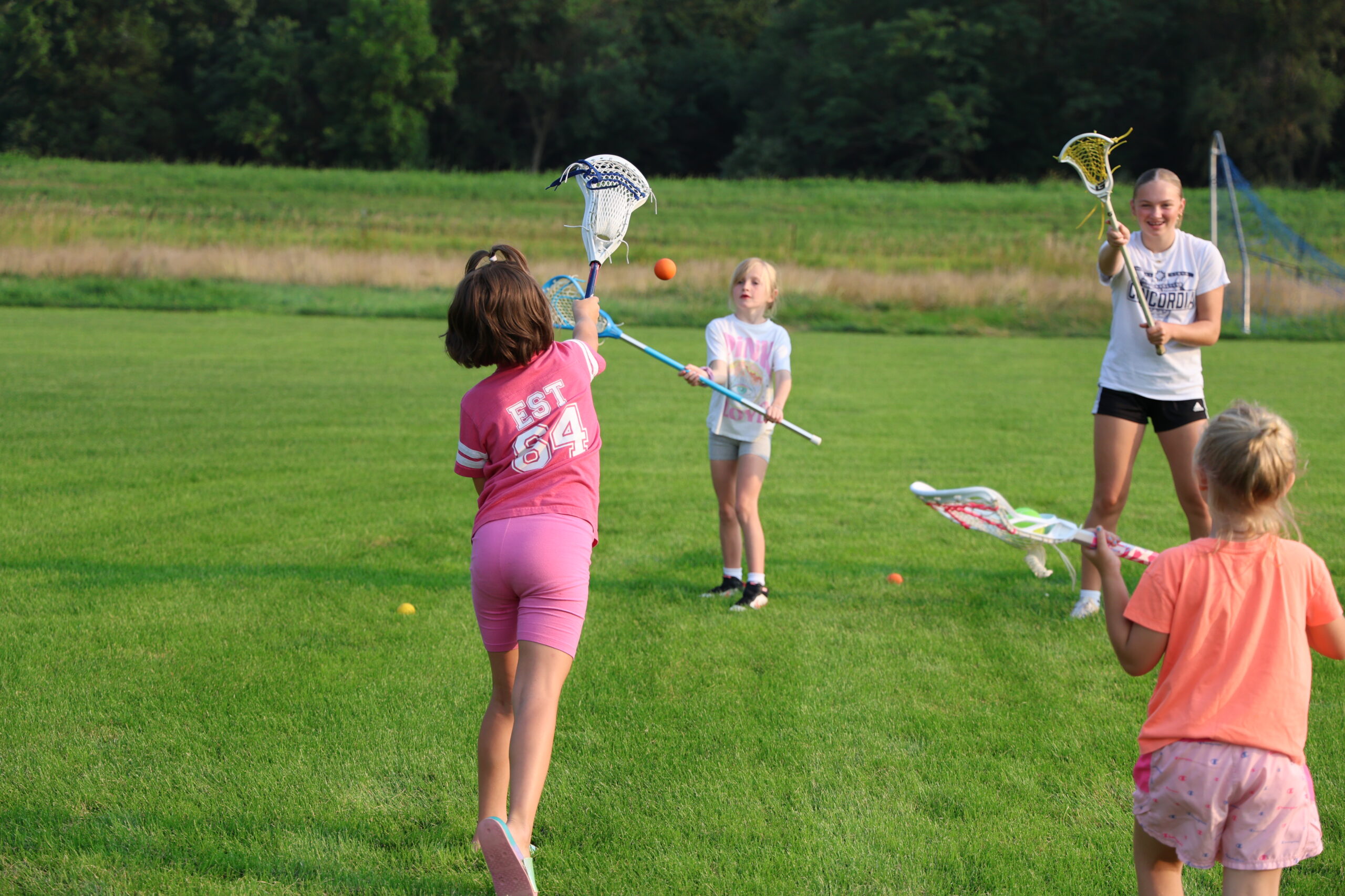 Lincoln youth girls at Try LAX 2025